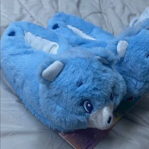 Care Bear Plush Slippers. Brand new with tags